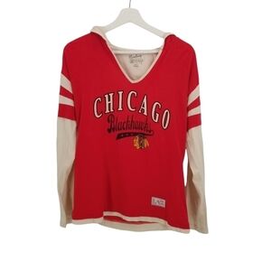 Newbury Chicago Blackhawks Hoodie Size Large